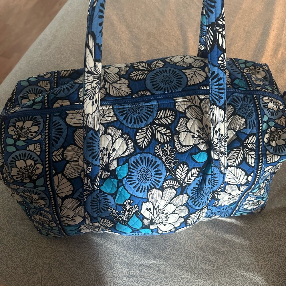 Vera Bradley Blue Duffel